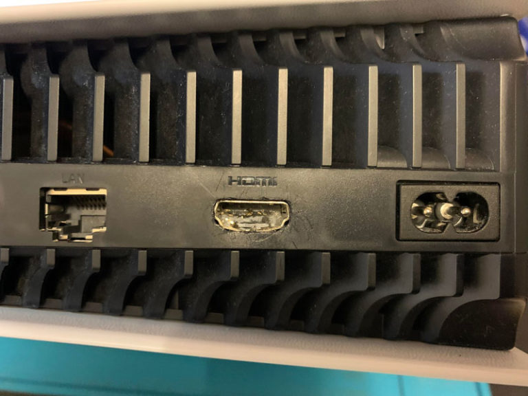 Ps5 n‘affiche plus d’image, écran noir Port HDMI cassé hs